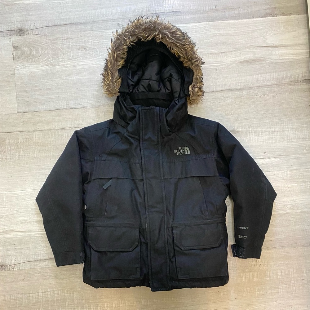 The North Face KIDS Goose Down Parka 550 Fill. Boys XXS. 5Y.
